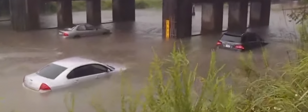 Motorists often underestimate how quickly and deep the water can get at the low-lying underpasses.
